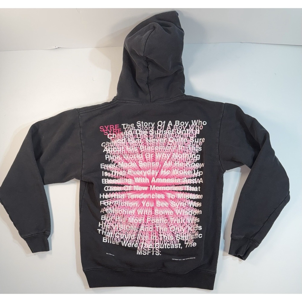 Syre "A Beautiful Confusion" Hoodie Black MSFTSrep Jaden Smith Men's Small